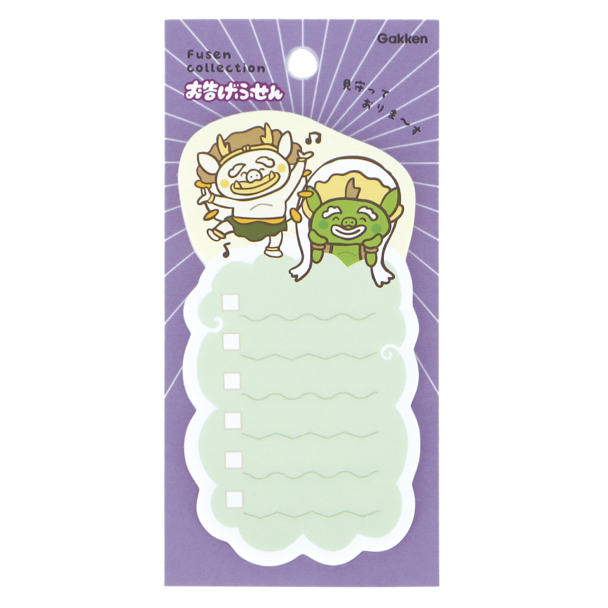 新商品 学研 公式 付箋 ふせん のり付きメモ お告げ付箋  神さま 天女さま 千手観音 女神 風神雷神 涅槃 大仏さま 付箋コレクション 文具 文房具 雑貨 | 学研ステイフル | 05