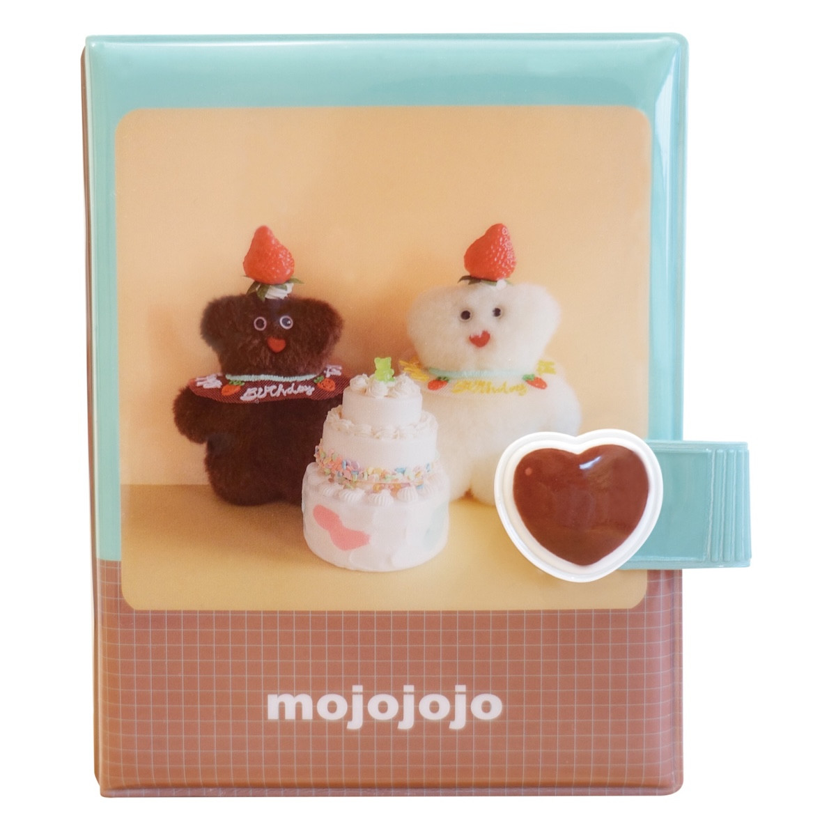 新商品 mojojojo シール コレクト バインダー チョコミント / レッド