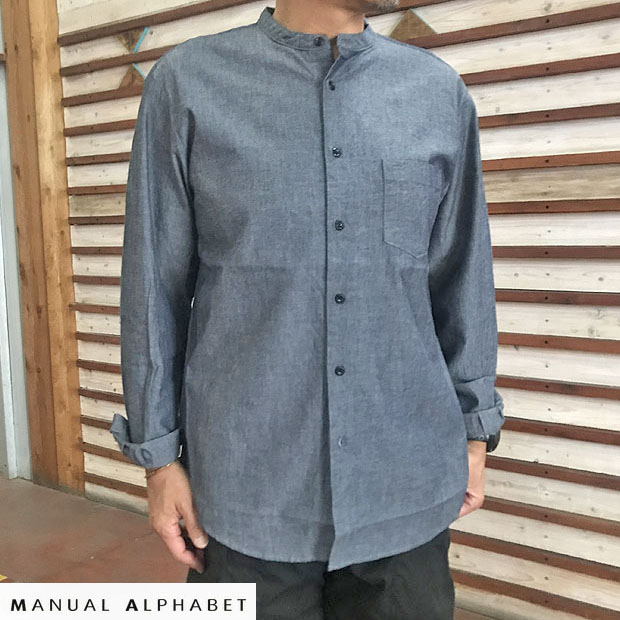 MANUAL ALPHABET マニュアルアルファベット  MA-C-203 BRUSHED SWEAT MOCKNECK モックネックスウェット　Black - 5