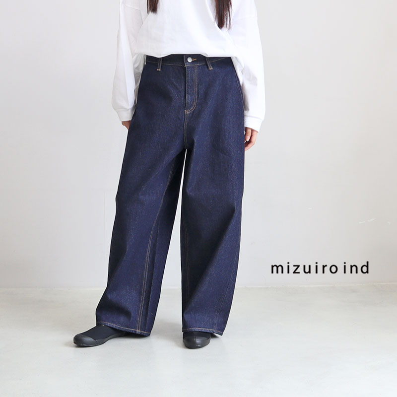mizuiroind mizuiro ind ミズイロインド ハイウエストワイド