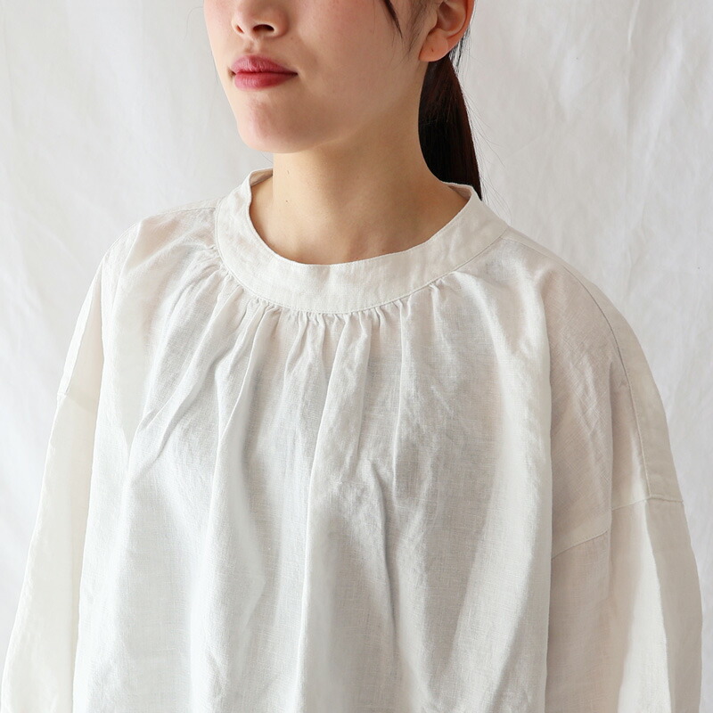 HEAVENLY ヘブンリー リネン ギャザー プルオーバー Linen