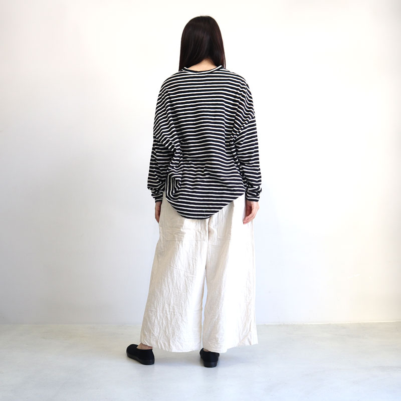 ICHI Antiquites イチアンティークス 東炊きワイドパンツ 900926