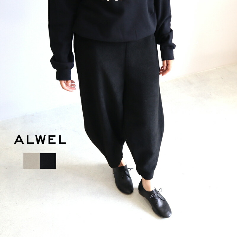 ALWEL オルウェル フリースペグパンツ FLEECE-6 レディース スウェット