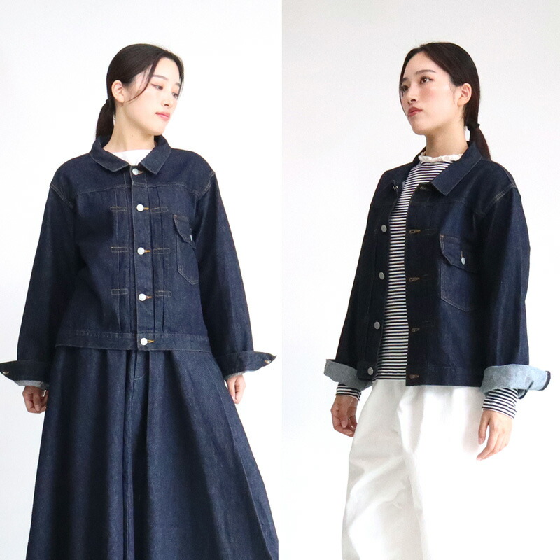 HARVESTY ハーベスティ　Gジャン HARVESTY ハーベスティ 10ozデニムジャケット A32409 レディース