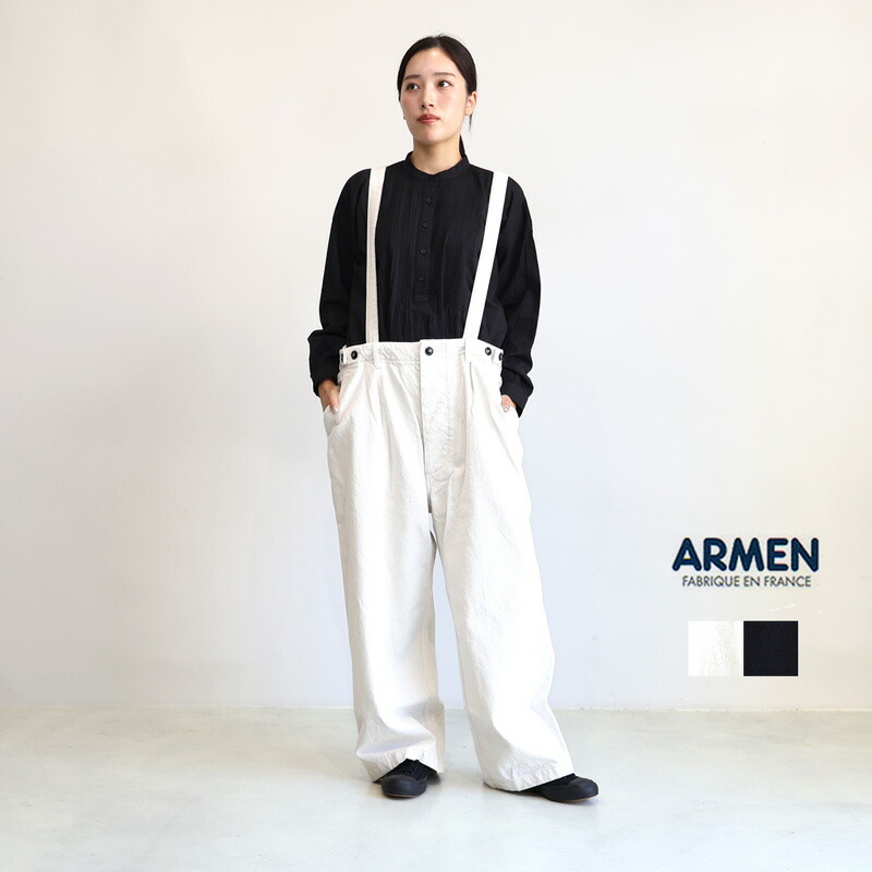 ara ara アラアラ サスペンダー付きペインターパンツ デニム 綿