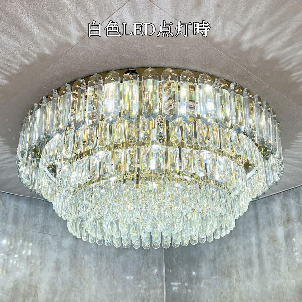 大塚家具照明　LED シャンデリア クリスタル シャンデリア「SAN-4046SCH/3」約4.5畳用 ランプ別売 | 【公式】大塚