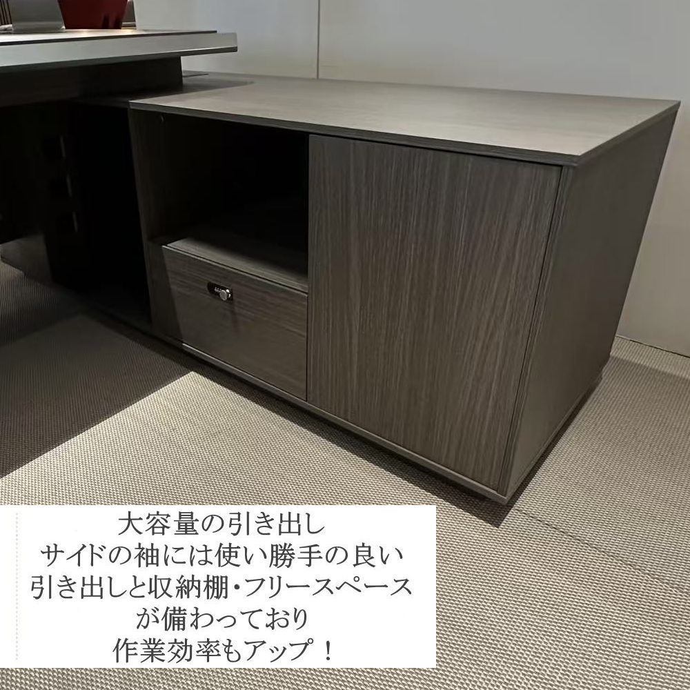 送料無料 オーダーメイド 豪華！大型 高級 オーナーデスク パソコン