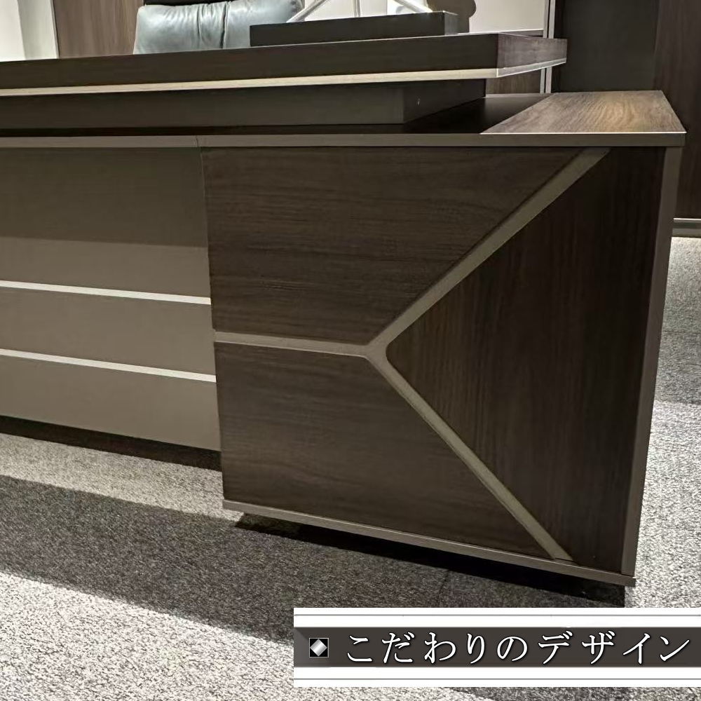 送料無料 オーダーメイド 豪華！大型 高級 オーナーデスク パソコン