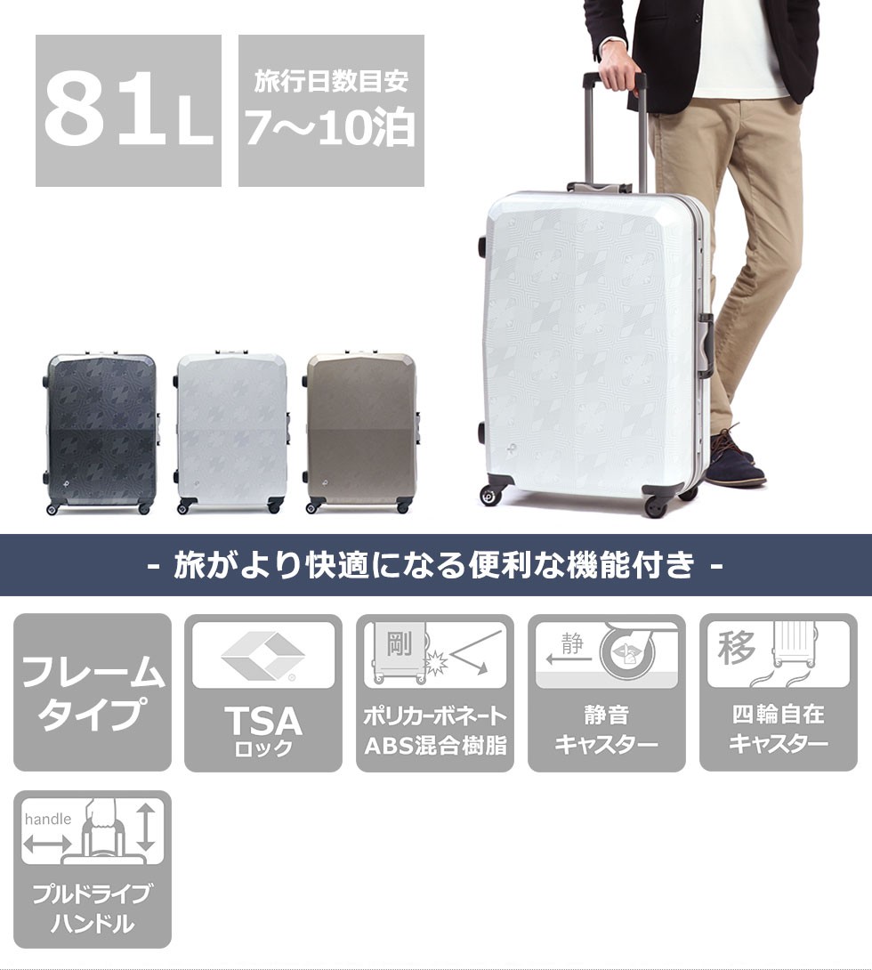 正規品10年保証 プロテカ スーツケース PROTeCA プロテカ エキノックス 