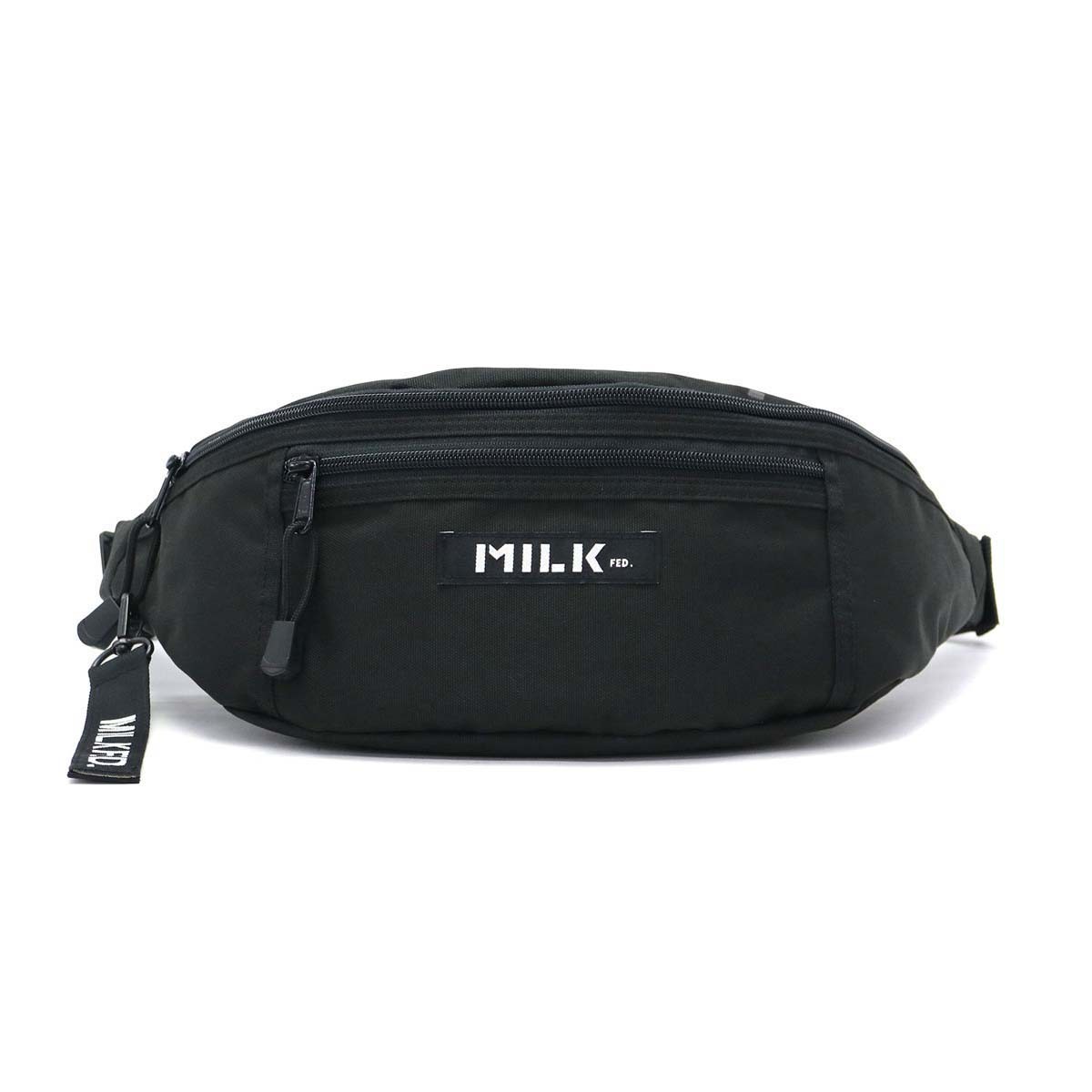 ミルクフェド MILKFED. ウエストバッグ TOP LOGO FANNY PACK ボディバッグ 斜め掛け 03181050 レディース｜galleria-onlineshop｜02