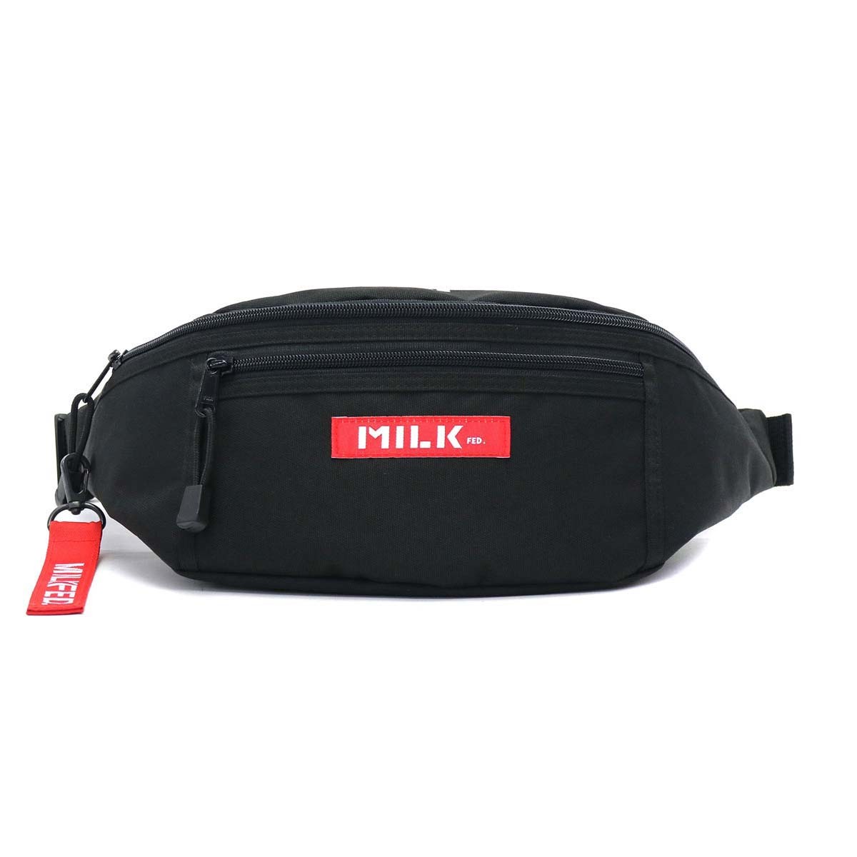 ミルクフェド MILKFED. ウエストバッグ TOP LOGO FANNY PACK ボディバッグ 斜め掛け 03181050 レディース｜galleria-onlineshop｜04