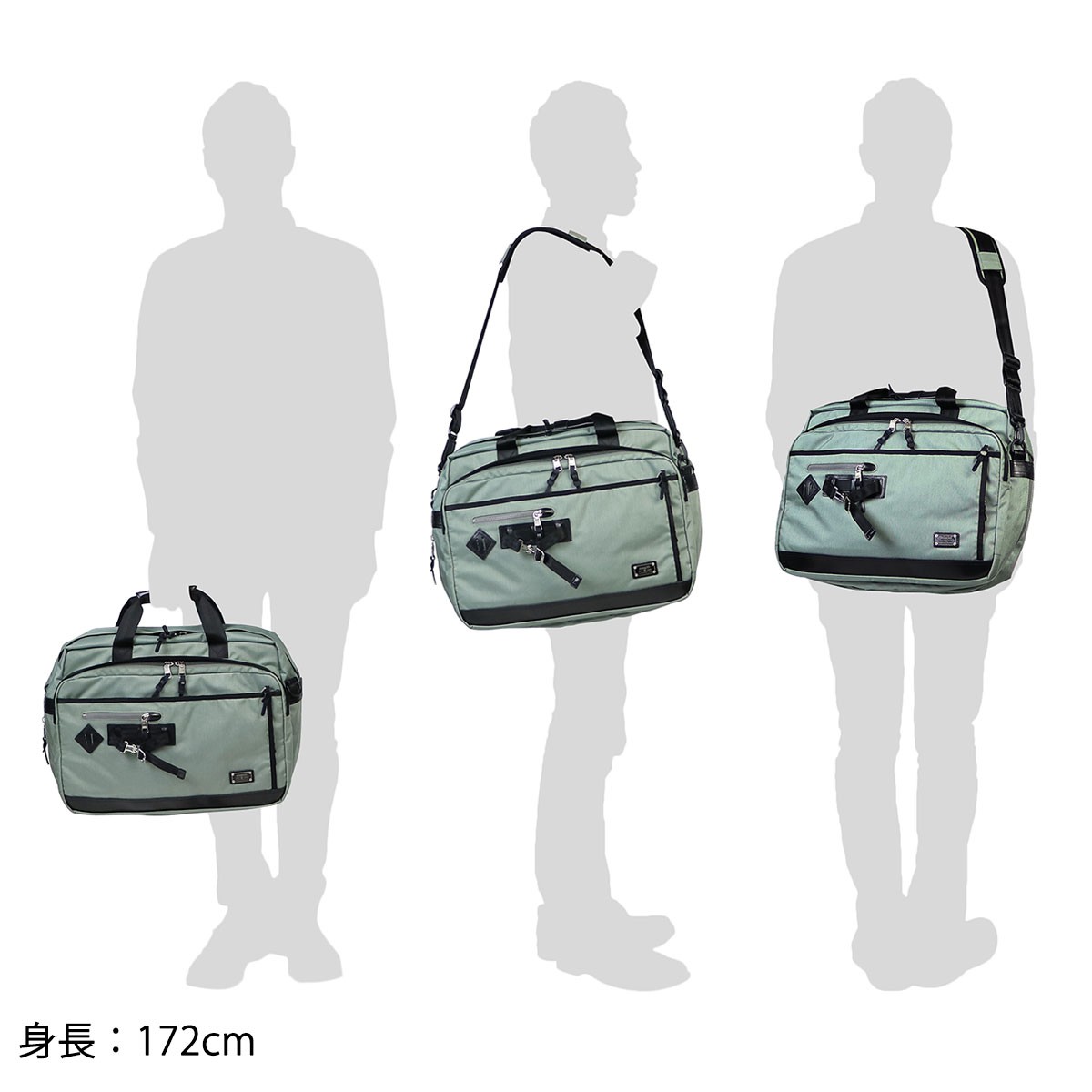 アッソブ AS2OV ビジネスバッグ 2WAY EXCLUSIVE BALLISTIC NYLON BUSINESS BAG L メンズ 出張 通勤  061305