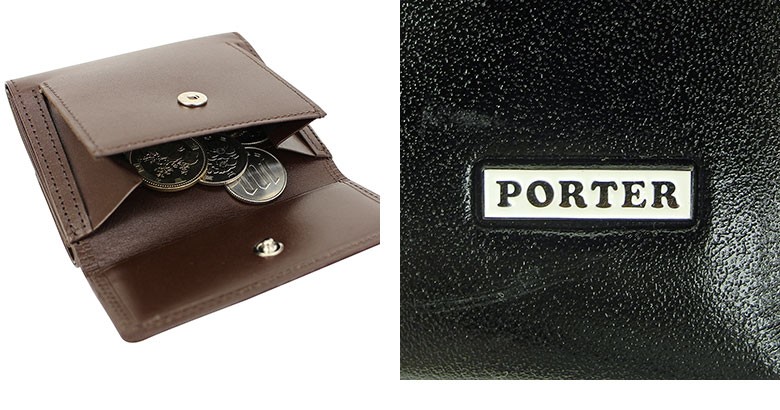 PORTER CURRENT ポーター シーン 三つ折り財布 110-02971