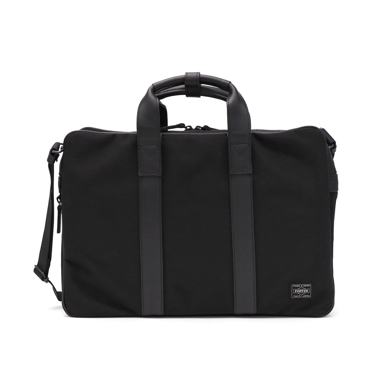 ポーター ターク 2WAYブリーフケース 125-04487 ビジネスバッグ 吉田カバン PORTER TAG 2WAY BRIEFCASE A4 3層 ナイロン 軽量 ショルダー ビジネス 通勤 メンズ｜galleria-onlineshop｜02