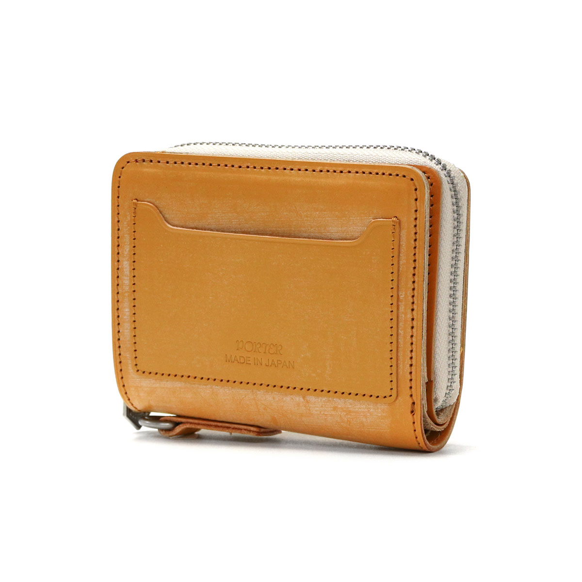 ポーター デューク ウォレット 149-03129 PORTER DUKE WALLET 吉田カバン 二つ折り財布 小銭入れあり 本革 革 ブライドルレザー 日本製の画像