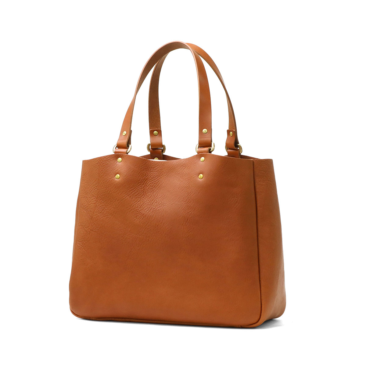 SLOW スロウ 本革 栃木レザー トートバッグ キャメル A4収納可能 SLOW 最大51%☆7/23迄 トートバッグ メンズ レディース 大きめ A4 B4