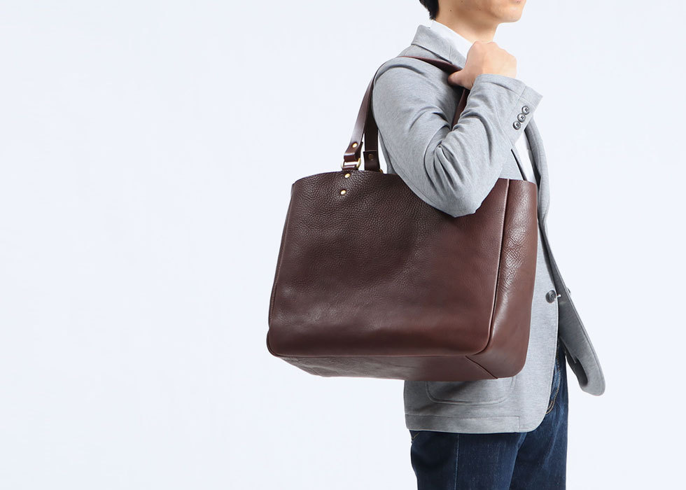 スロウ トートバッグ メンズ レディース バッグ 大きめ 本革 軽量 軽い A4 大容量 SLOW bono tote bag width type  ボノ 栃木レザー 4920003 : 4920003 : ギャレリア Bag&Luggage - 通販 - Yahoo!ショッピング