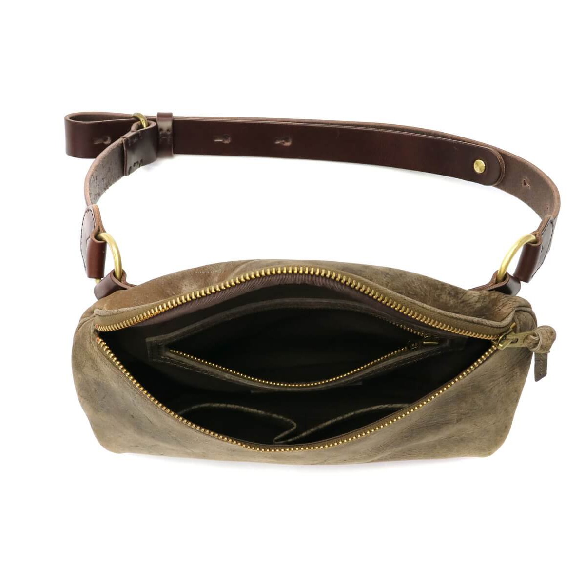 スロウ ショルダーバッグ SLOW kudu クーズー zip waist bag ジップ