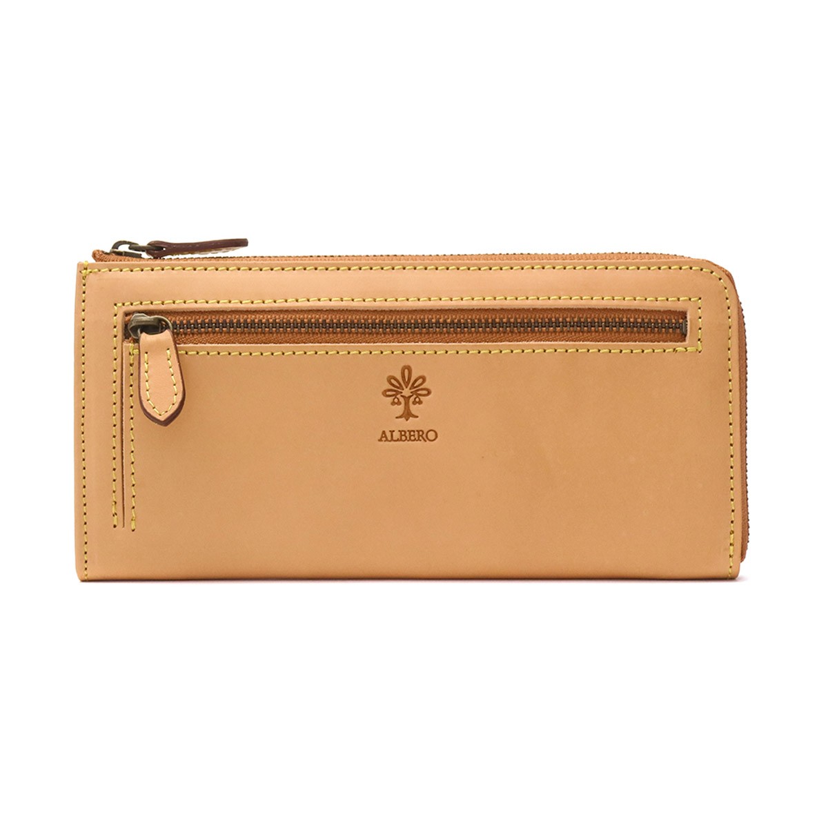 【商品レビューで＋5％】アルベロ 財布 ALBERO L字ファスナー長財布 本革 NATURE ナチュレ レディース 日本製 5321 ALBERO（アルベロ） 最大51%☆1/11限定 長財布 ALBERO L字ファスナー長