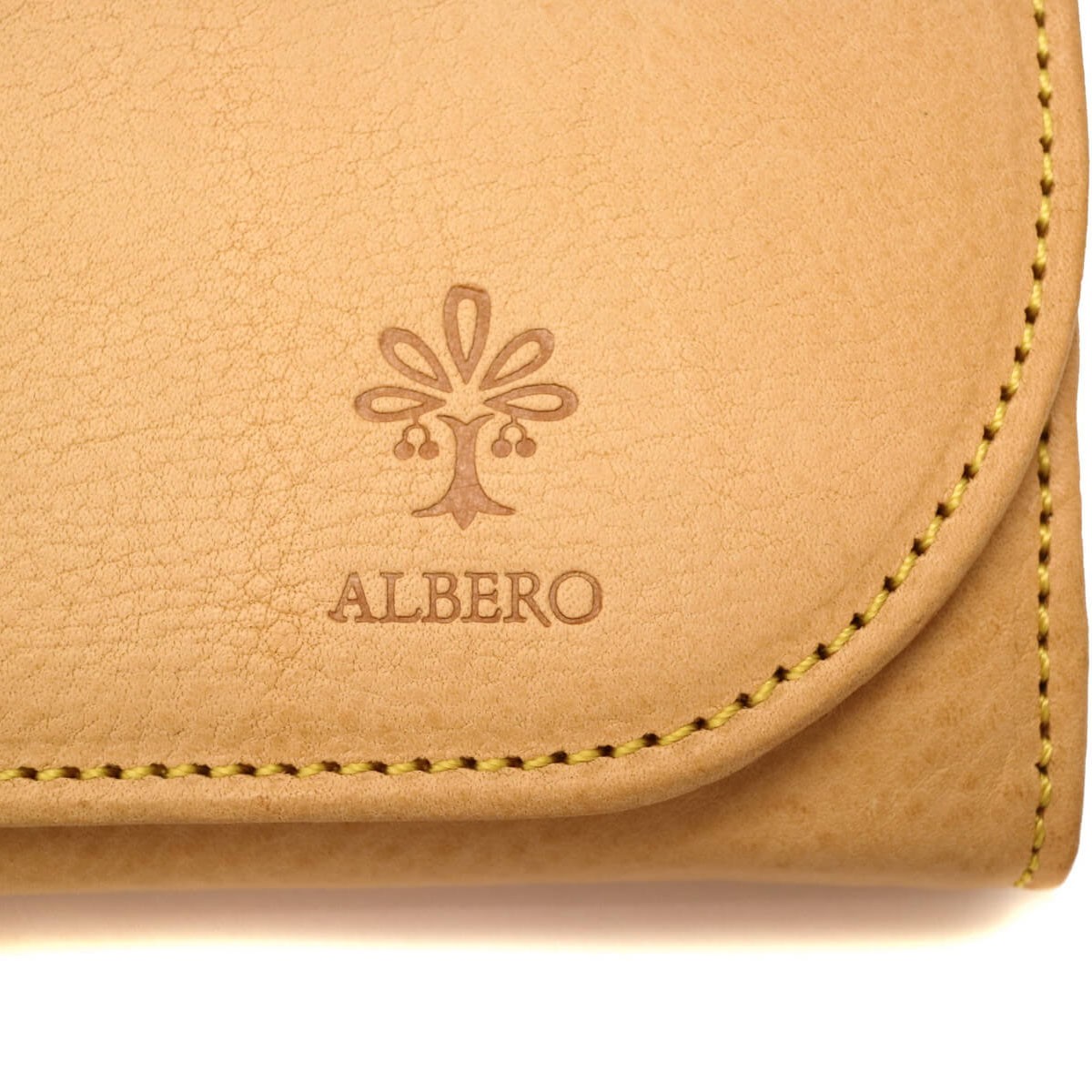 アルベロ 長財布 ALBERO 財布 本革 NATURE ナチュレ かぶせ レディース