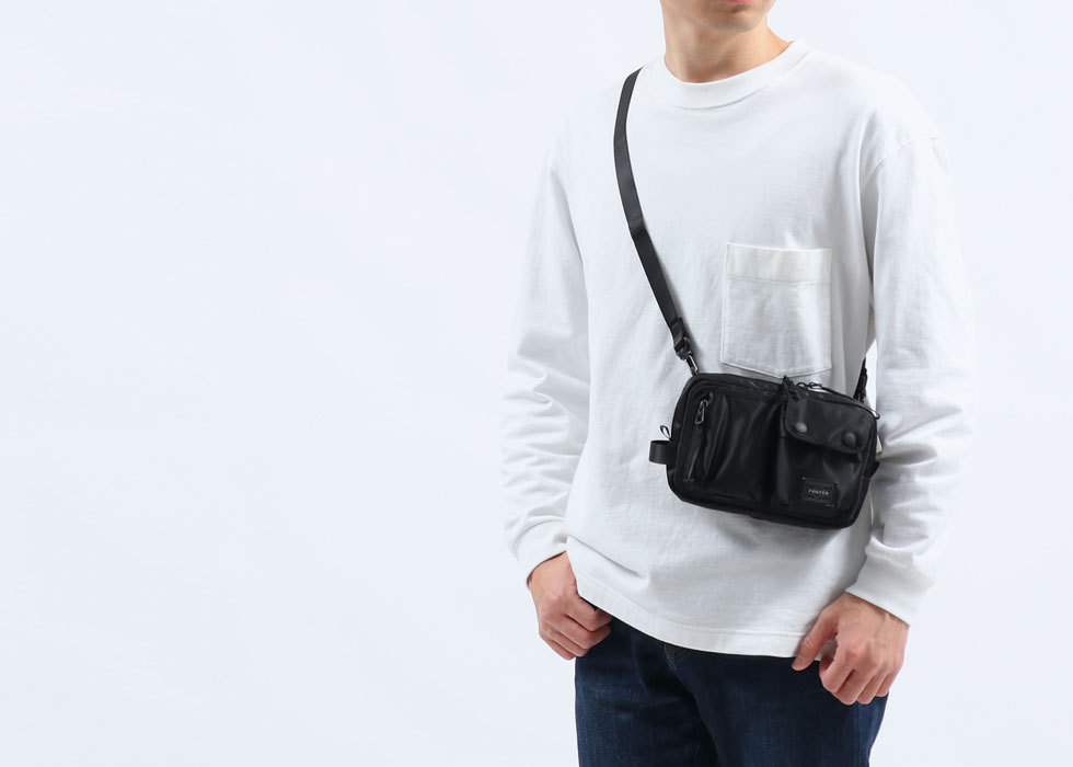 ポーター コンパート ショルダーバッグ 538-16166 ミニショルダー　吉田カバン PORTER COMPART SHOULDER BAG メンズ  レディース 小さめ ナイロン 軽量 斜めがけ