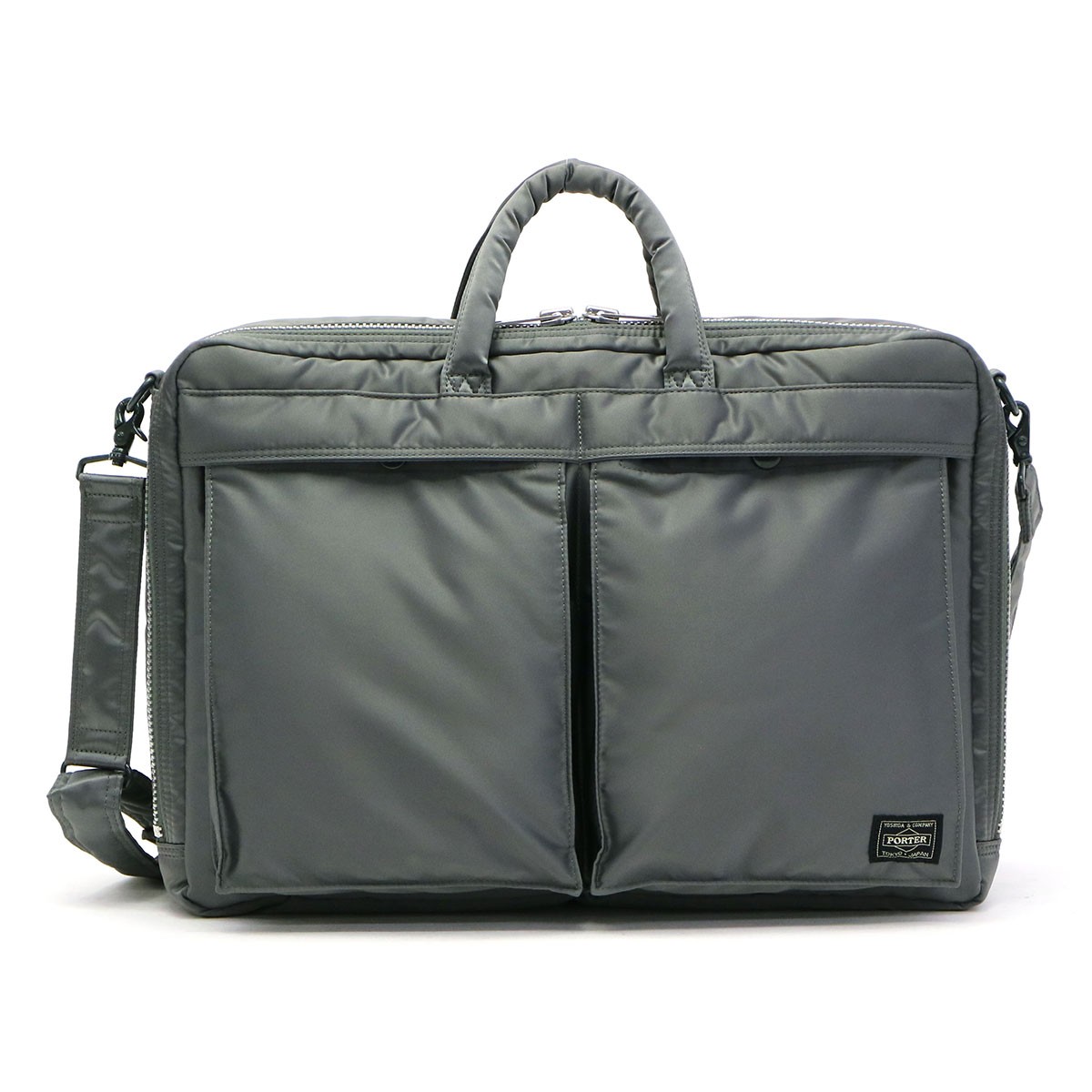 ポーター タンカー 2WAYブリーフケース 622-77544 ビジネスバッグ 吉田カバン PORTER TANKER 2WAY BRIEFCASE  A4 B4 ショルダー 通勤 出張 メンズ レディース