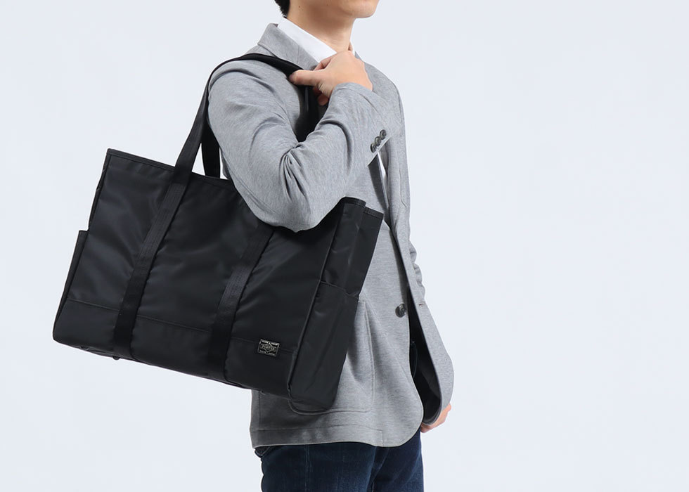 ポーター ドライブ トートバッグ 635-09159 吉田カバン PORTER DRIVE TOTE BAG 通勤バッグ B4 A4 大きめ PC収納  シンプル 日本製 メンズ レディース :635-09159:ギャレリア Bag&Luggage - 通販 - Yahoo!ショッピング