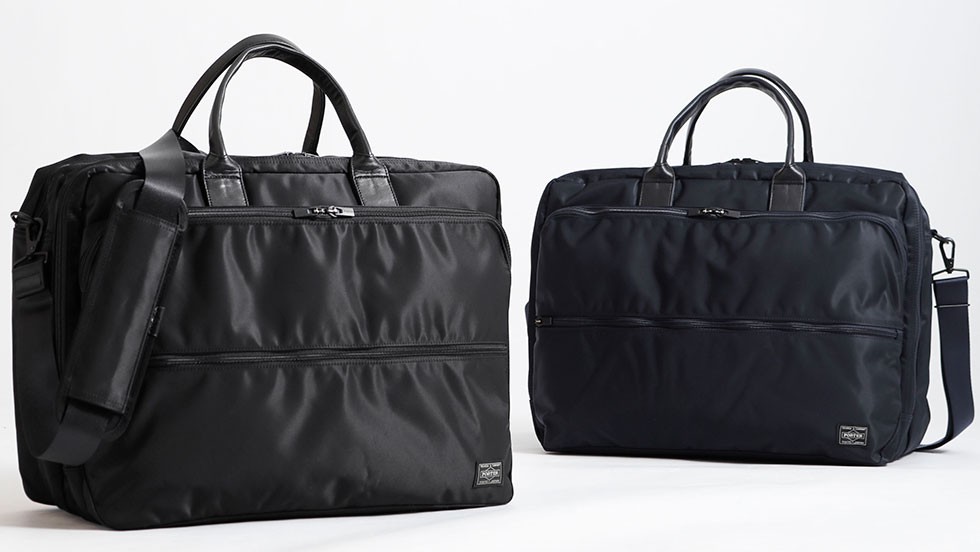 ポーター タイム 2WAYオーバーナイトブリーフケース(L) 655-08294 ビジネスバッグ オーバーナイター 吉田カバン PORTER TIME  2WAY OVERNIGHT BRIEFCASE(L) B4