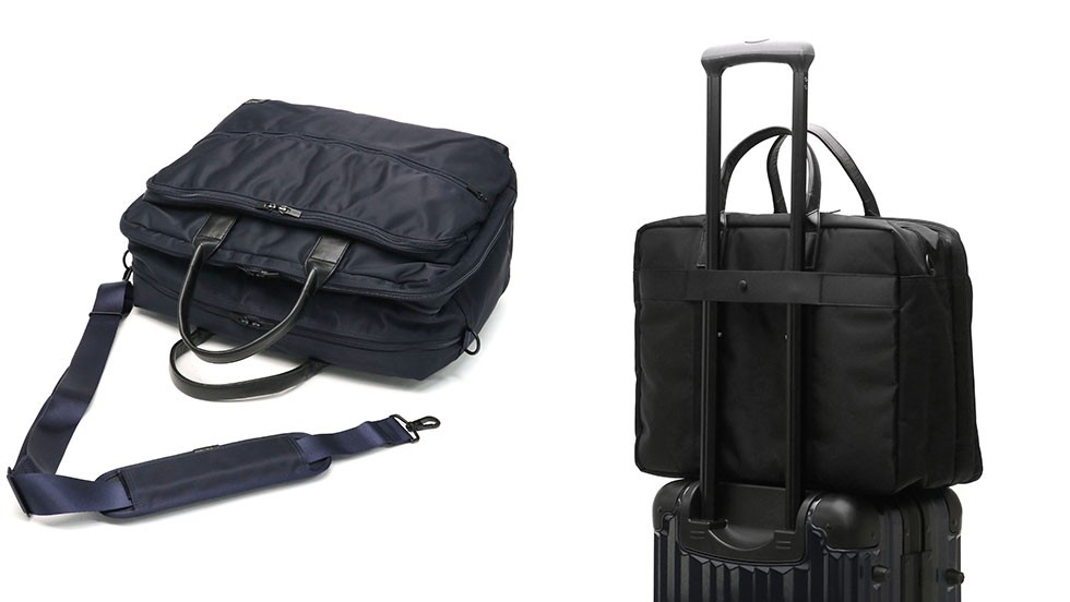 ポーター タイム 2WAYオーバーナイトブリーフケース(L) 655-08294 ビジネスバッグ オーバーナイター 吉田カバン PORTER TIME  2WAY OVERNIGHT BRIEFCASE(L) B4 : 655-08294 : ギャレリア Bag&Luggage - 通販 -  Yahoo!ショッピング