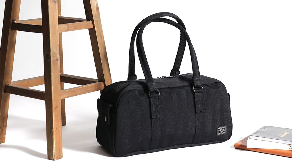 ポーター タンゴブラック ボストンバッグ(S) 638-07164 ミニバッグ 吉田カバン PORTER TANGO BLACK 小さめ BOSTON  BAG(S) 10L メンズ レディース