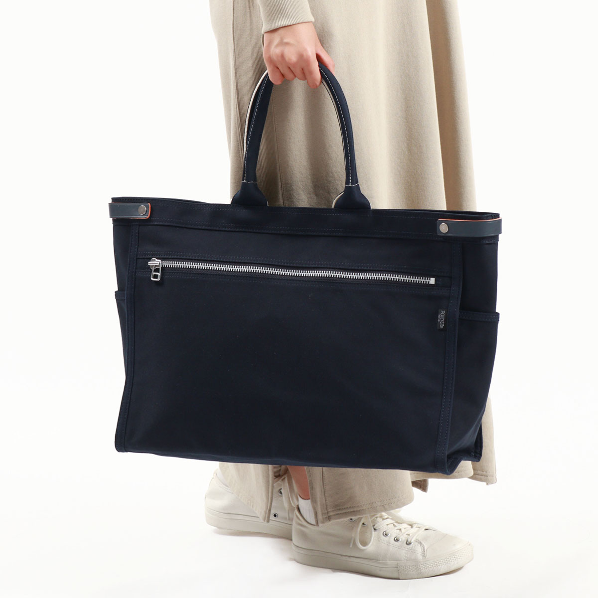 ポーター ネイキッド トートバッグ 667-19468 吉田カバン PORTER NAKED TOTE BAG(L) レディース メンズ 大きめ  ブランド 大容量 B4 A4