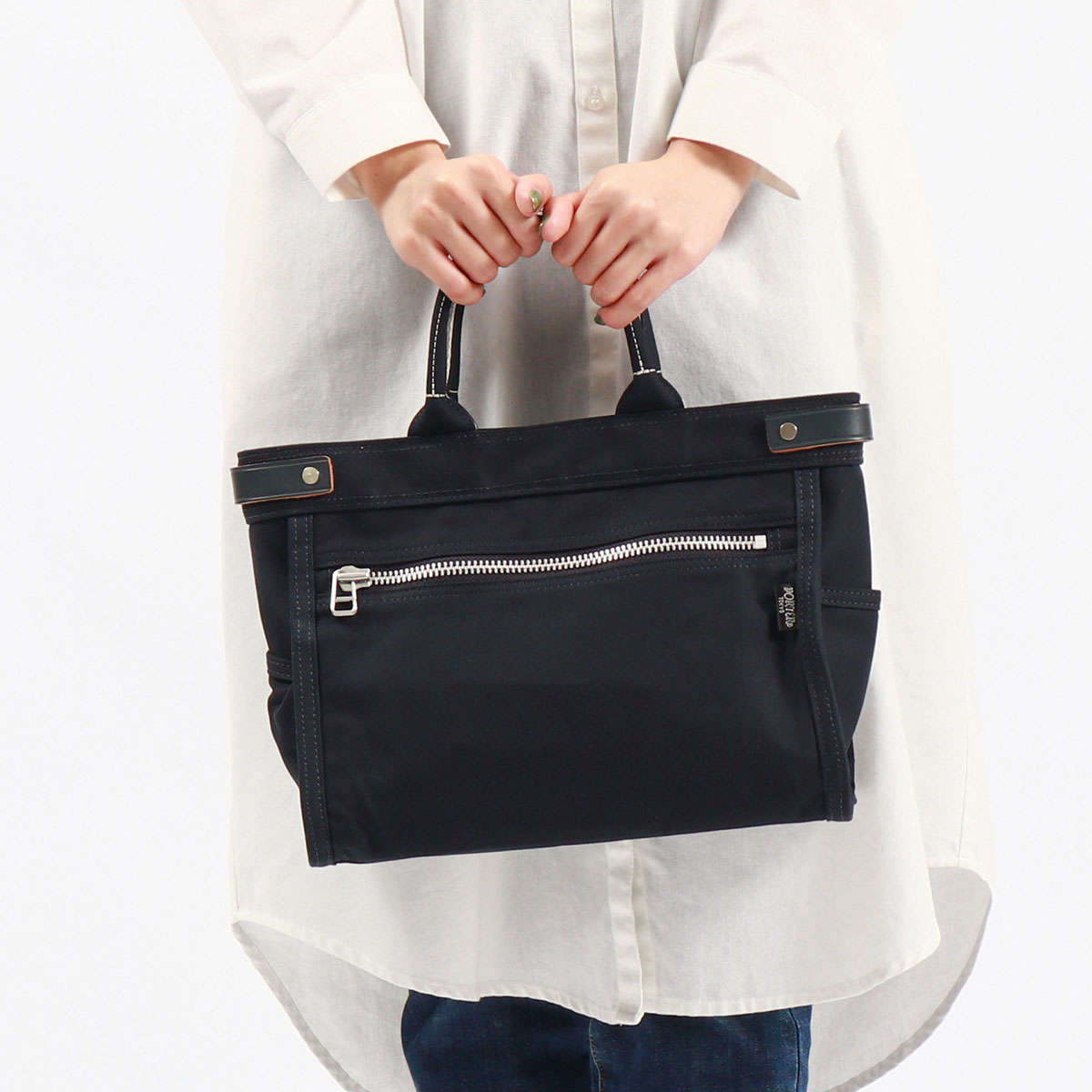 ポーター ネイキッド トートバッグ(S) 667-19470 吉田カバン PORTER NAKED TOTE BAG(S) メンズ レディース ブランド ミニトート 日本製｜galleria-onlineshop｜04