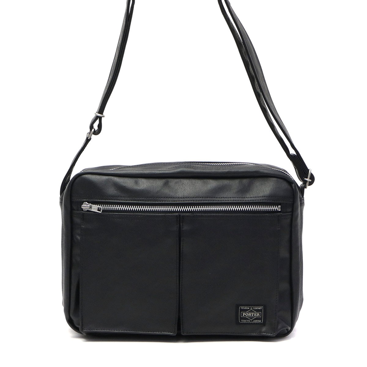 ポーター フリースタイル ショルダーバッグ(L) 707-08211 吉田カバン PORTER FREE STYLE SHOULDER BAG(L) メンズ レディース 小さい 軽い 斜めがけ｜galleria-onlineshop｜02