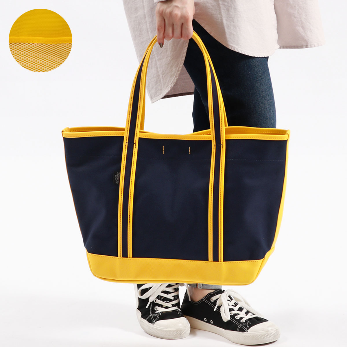 ポーター ボーイフレンドトート トートバッグ(M) 739-18514 吉田カバン PORTER BOYFRIEND TOTE メンズ レディース 大きめ A4 ブランド 通勤｜galleria-onlineshop｜04