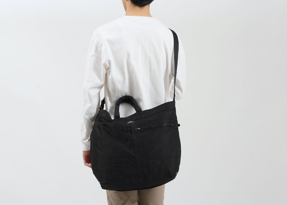 ポーター マイル 2WAYトートバッグ(L) 754-15107 ショルダーバッグ 吉田カバン PORTER MILE 2WAY TOTE  BAG(L) メンズ レディース 斜めがけ