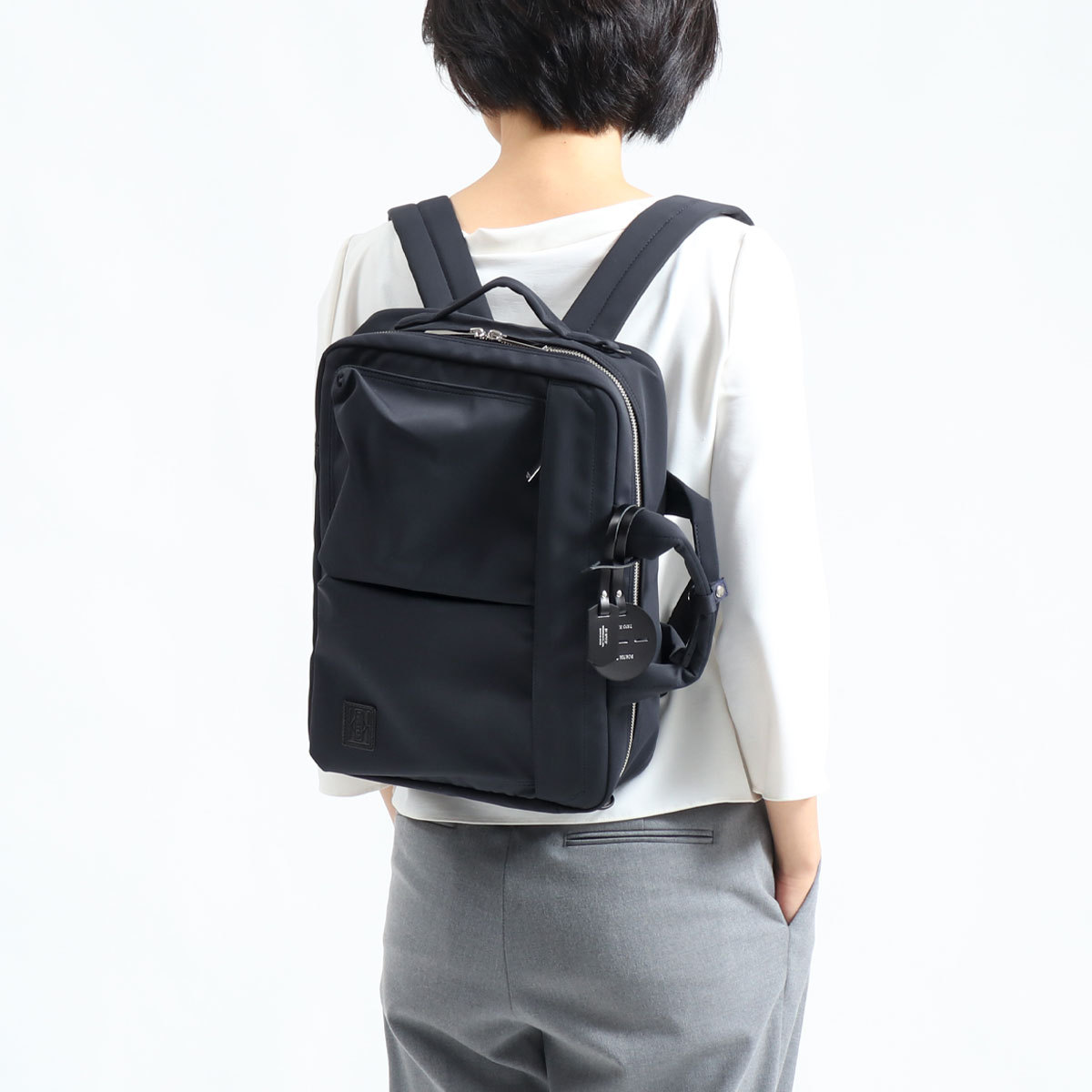 ポーター レン 3WAYブリーフケース 833-16174 ビジネスバッグ 吉田カバン PORTER WREN 3WAY BRIEFCASE レディース 軽量 日本製｜galleria-onlineshop｜02