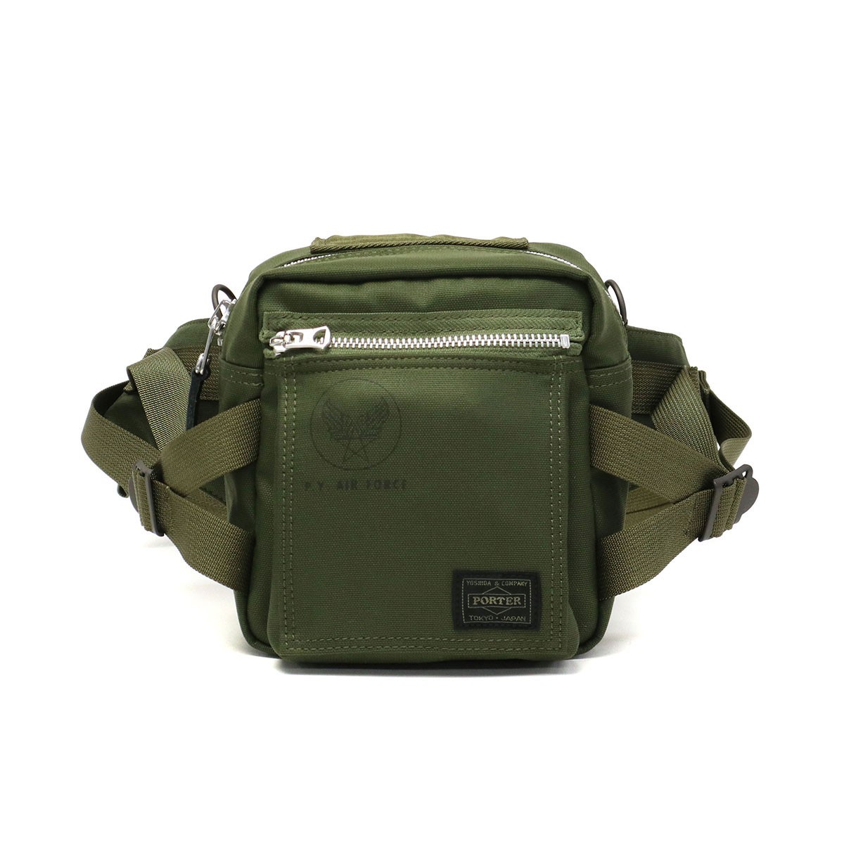 ポーター フライングエース ファニーパック 863-16810 ウエストバッグ 吉田カバン PORTER FLYING ACE FANNY PACK 斜めがけバッグ メンズ レディース ミリタリー｜galleria-onlineshop｜03