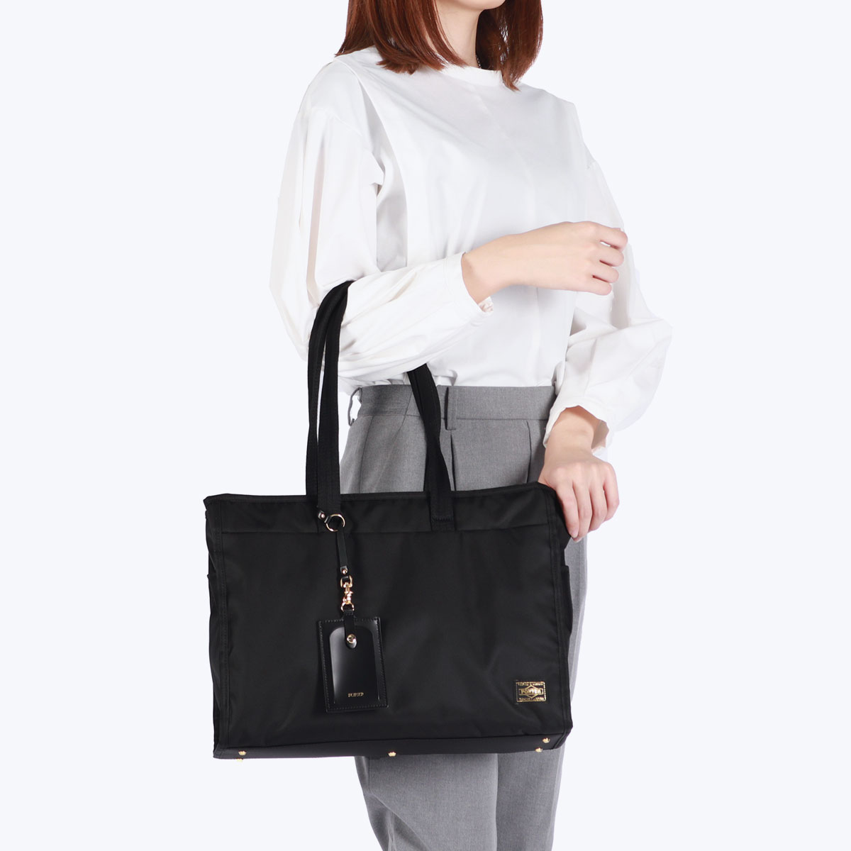 ポーター シア トートバッグ(L) 871-15120 吉田カバン PORTER SHEA TOTE BAG(L) トート バッグ レディース メンズ  A4 軽量 ビジネス 通勤 : 871-05120 : ギャレリア Bag&Luggage - 通販 - Yahoo!ショッピング