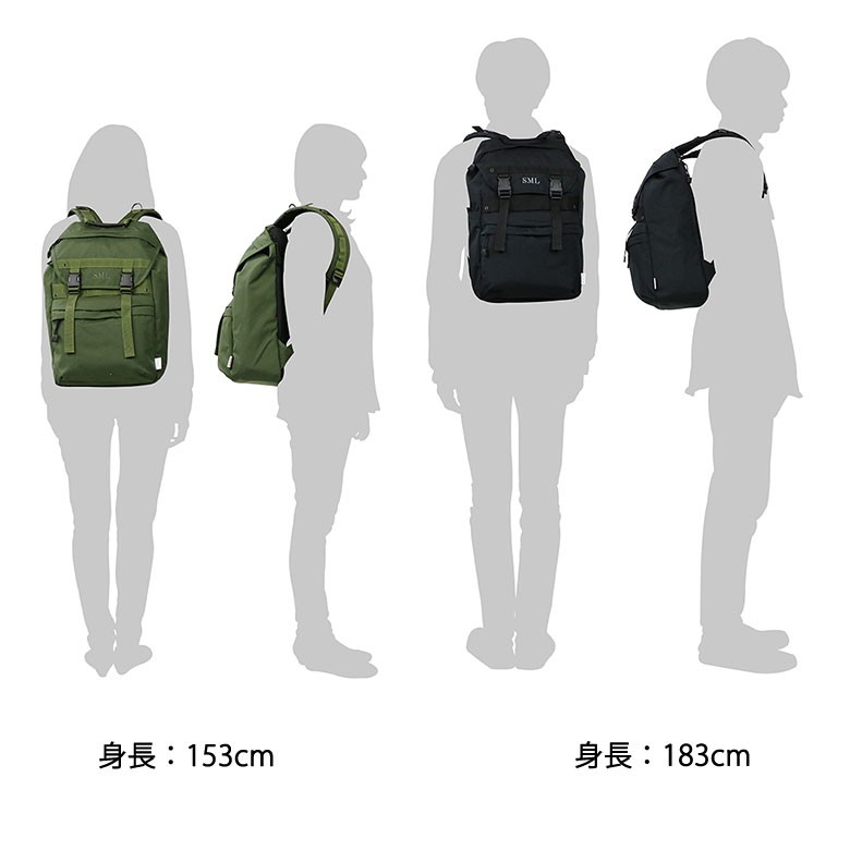 SML エスエムエル リュック バックパック リュックサック army pack