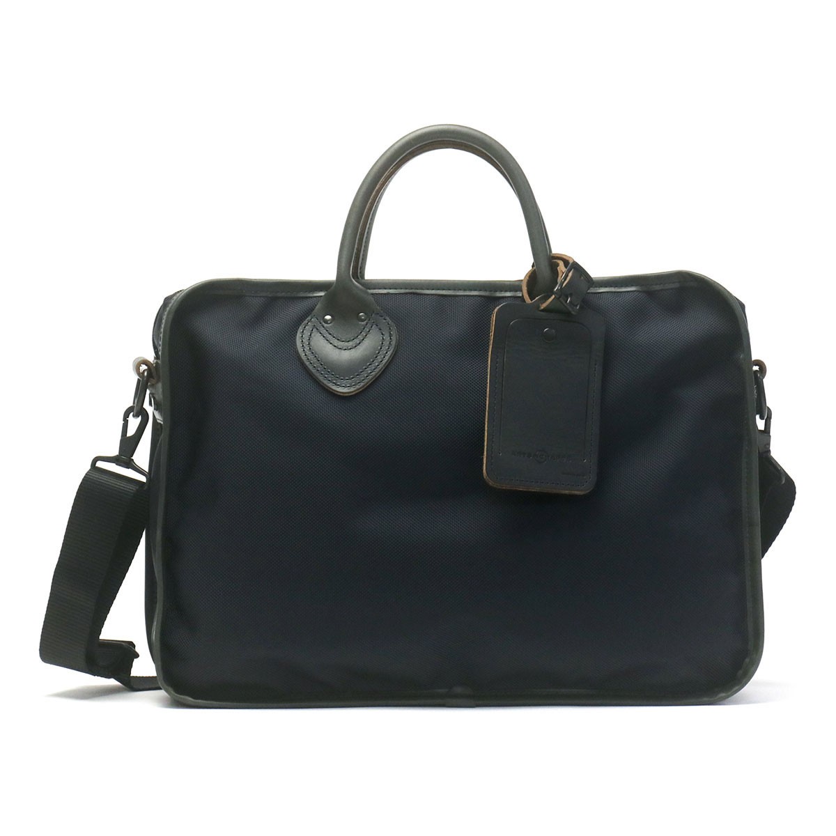 最大40%★10/17限定 アーツアンドクラフツ ブリーフケース ARTS&CRAFTS バッグ BLACK NYLON ビジネスバッグ 1R  BRIEFCASE 2WAY A4 本革 メンズ レディース