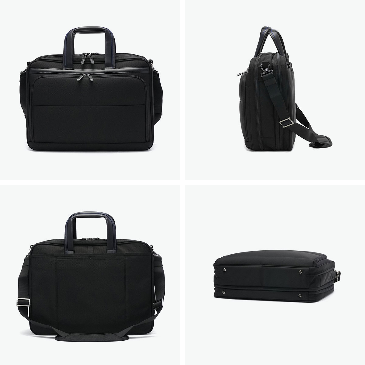 エース ace　ブリーフケース B4　ビジネスバッグ　2way　黒　鉄鋲　拡張式 エース(ace.) メンズ ビジネスバッグ・ブリーフケース の一覧 | マルイ