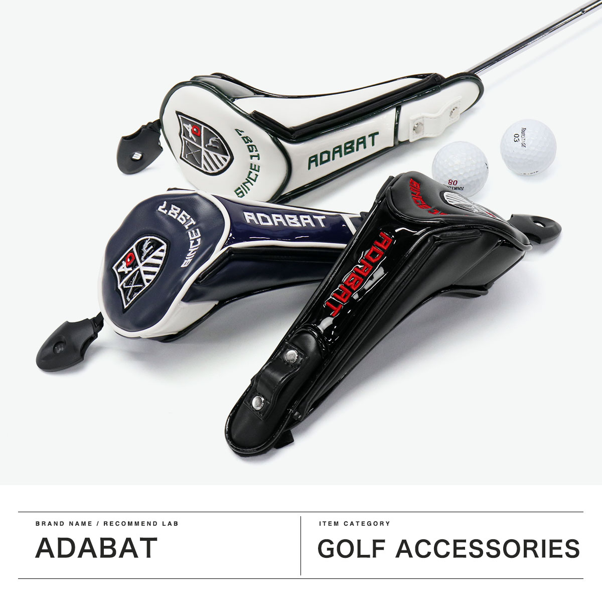 adabat（アダバット） 最大41%☆5/15限定 ポーチ adabat GOLF ゴルフ