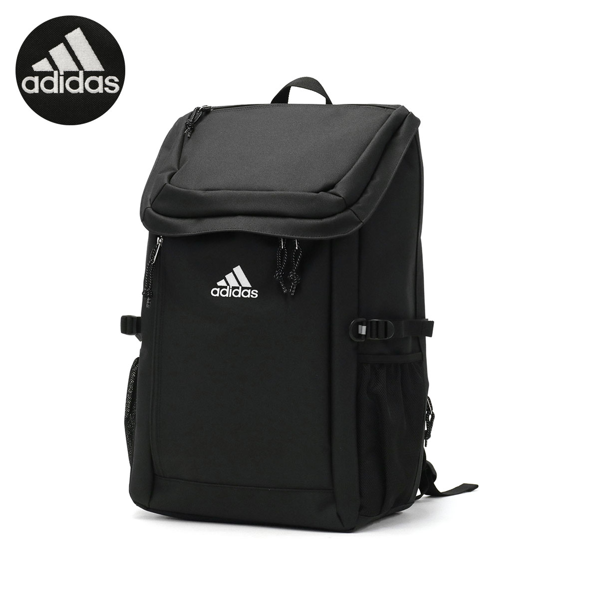 セール50%OFF アディダス リュック メンズ レディース 大容量 通学 シンプル 黒 adidas ブランド おしゃれ 旅行 B4 A4 PC 男子 女子 中学生 高校生 33L 67892｜galleria-onlineshop｜03