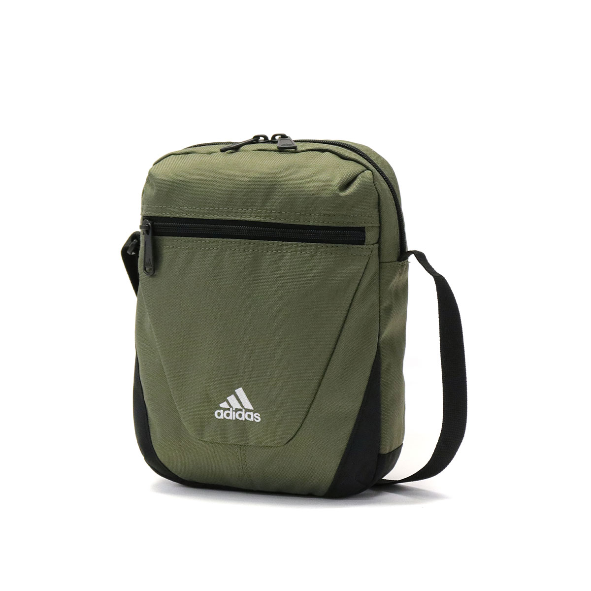 最大27%★4/9限定 アディダス ショルダーバッグ adidas タテ型ショルダーバッグ ミニショルダーバッグ 小さめ 軽量 縦型 2層 3L  メンズ レディース 63602