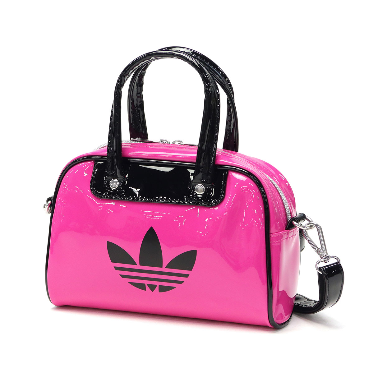 新品未使用　タグ付き　adidas ワンショルダーバッグ　ピンク adidas ショルダー ボストンバッグ ピンク グレー アディダス