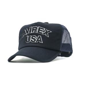 倍倍＋10％★7/30・31限定 アヴィレックス キャップ AVIREX HEAD WEAR KING SIZE MESH CAP USA 帽子 ワークキャップ メンズ レディース アビレックス 14308600