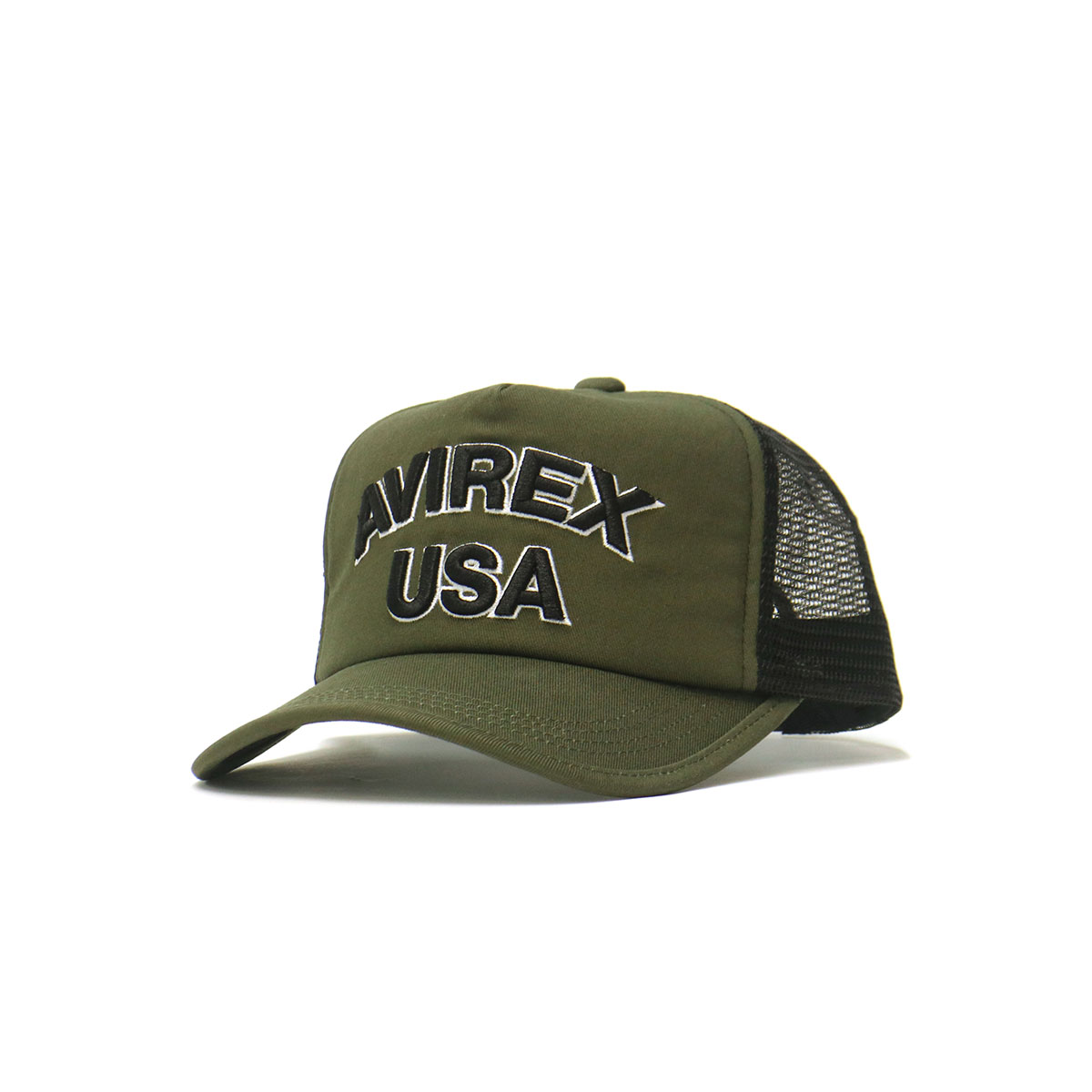 最大27%★6/11限定 アヴィレックス キャップ AVIREX HEAD WEAR AX USA メッシュキャップ 帽子 メンズ レディース  アビレックス 14407200