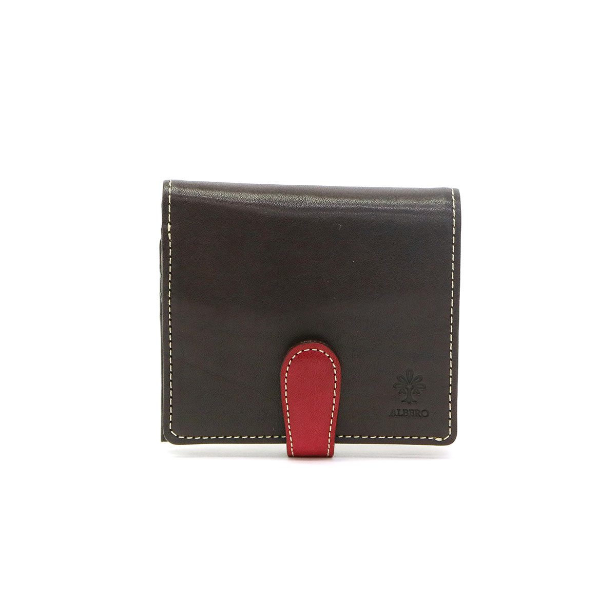 最大41%★6/22限定 アルベロ 二つ折り財布 ALBERO PIERROT ピエロ 財布 二つ折り 革財布 小銭入れ BOX型小銭入れ 本革 レザー ヌメ革 日本製 レディース 6414 | ALBERO | 09