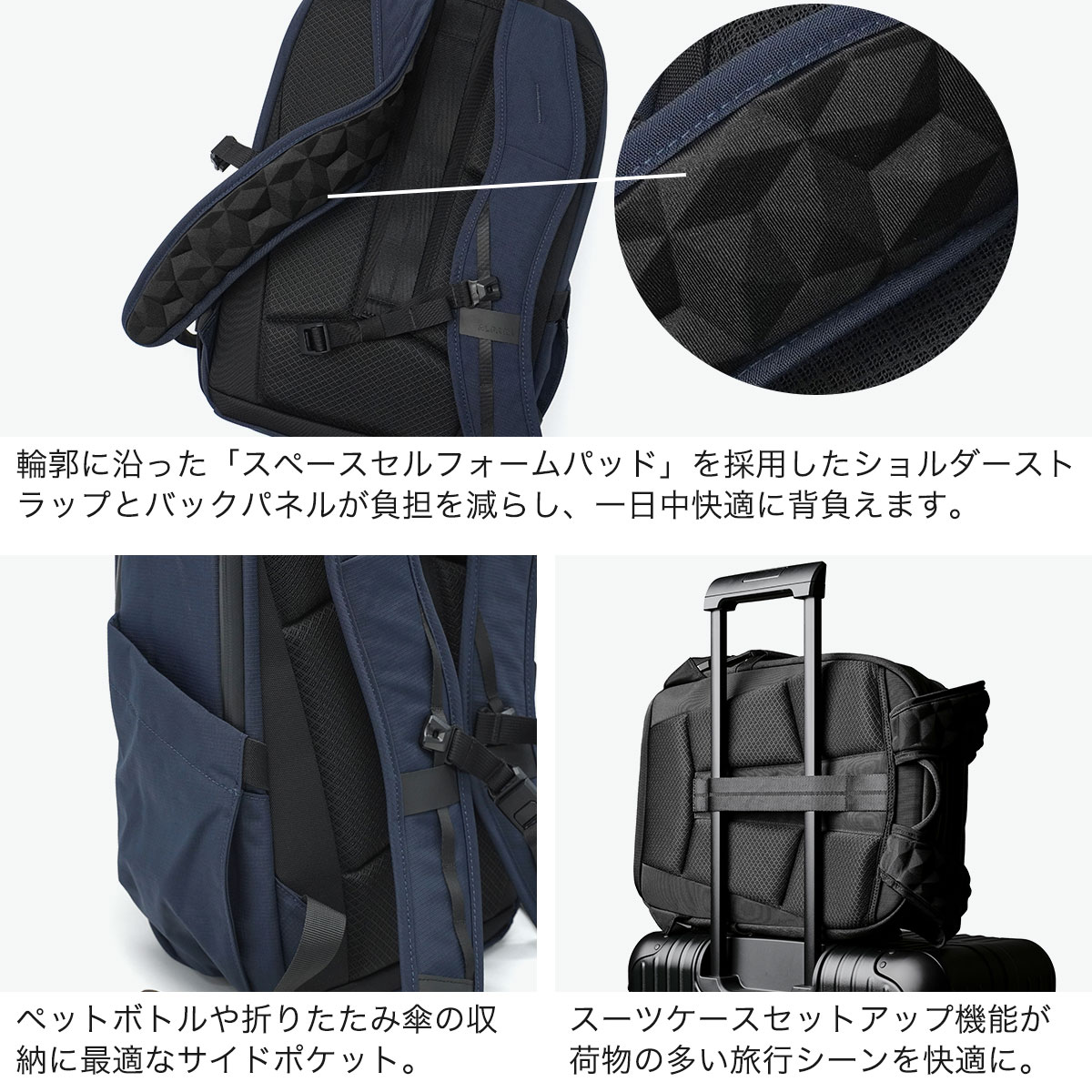ALPAKA アルパカ リュック バックパック 無地 アウトドア 16inch 26L