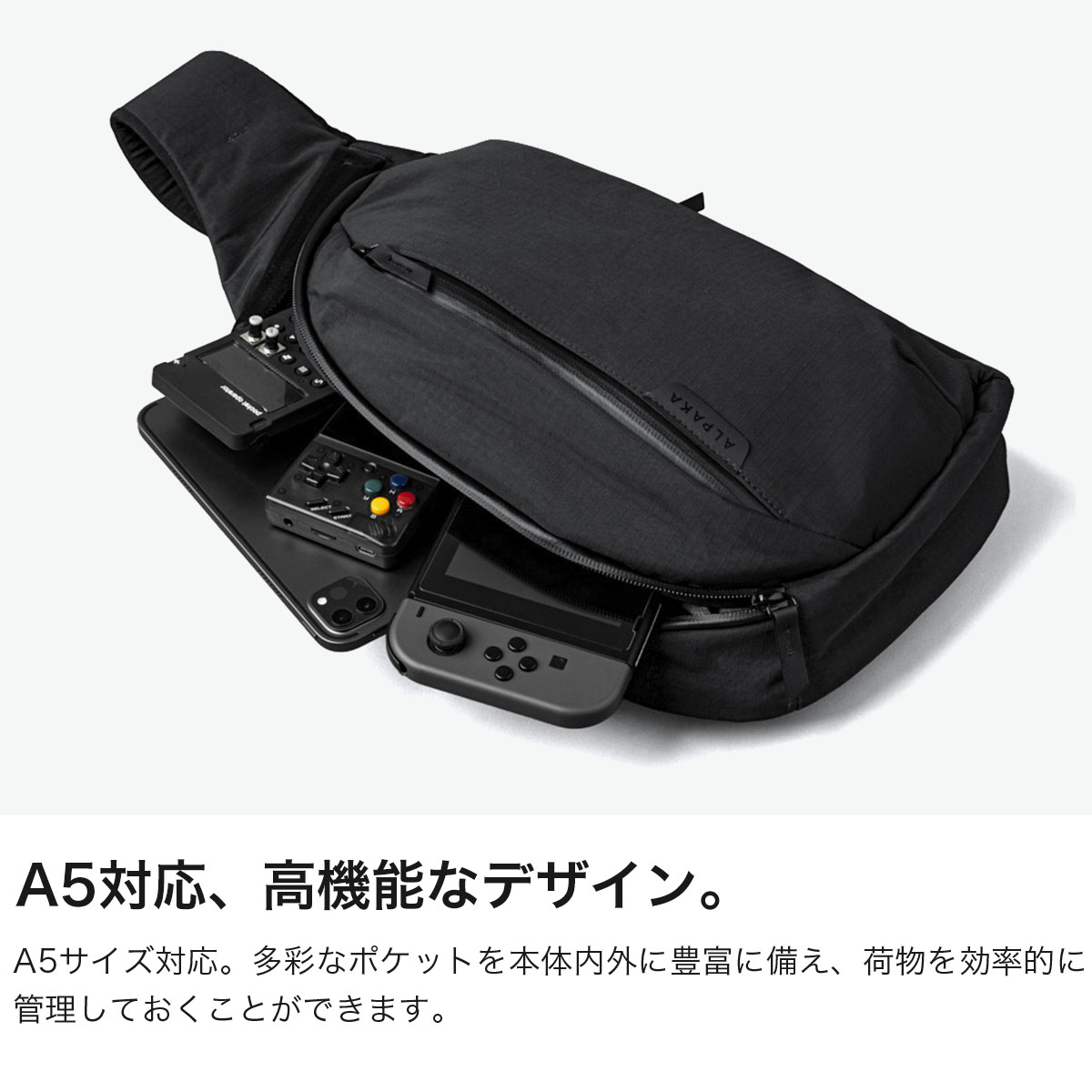 ALPAKA 最大50%☆5/15限定 アルパカ ボディバッグ メンズ レディース